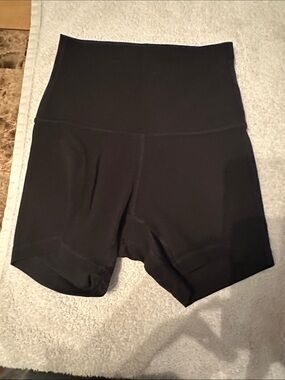 lululemon athletica Black High-Waist Bike Shorts
